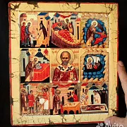 Икона "Cвятитель Николай Мирликийский" — необычный подарок — фотография 1