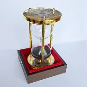 Песочные часы «Черный песок». Златоуст — оригинальный подарок — фотография 2