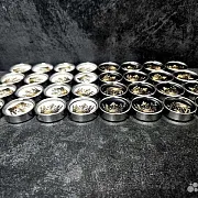 Подарочный комплект стальных фишек для нард «Золотая корона» — фотография 11