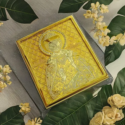 Икона Князь Игорь карманная. Златоуст — красивый подарок