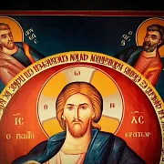Икона "Христос Пантократор с Апостолами" в подарок — фотография 4