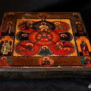 Икона "Всевидещее око" 34*29 см — оригинальный подарок — фотография 3
