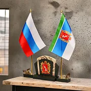 Каменная композиция «Герб» — необычный подарок — фотография 1