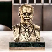 Бюст «В.И. Ленин» из бронзы — необычный подарок — фотография 1
