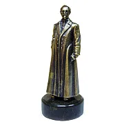 Копия памятника «Ф.Э. Дзержинский» из бронзы, 195 мм — необычный подарок — фотография 2