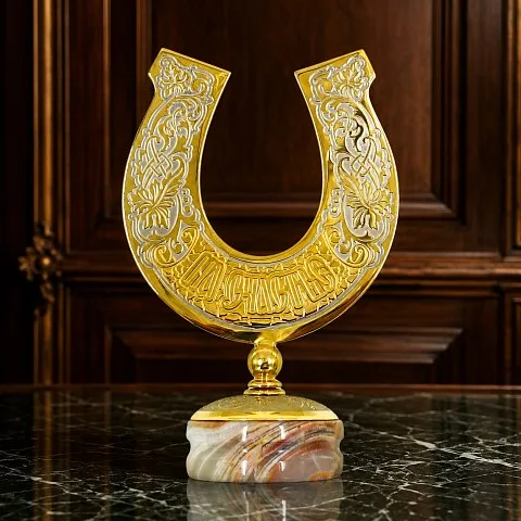 Декоративная подкова "Оникс". Златоуст — необычный подарок
