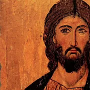 На память: Икона деревянная "Христос Пантократор" — фотография 3