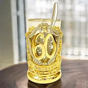 Подстаканник «60 лет» для чая на юбилей — оригинальный подарок — фотография 1