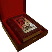 На память: Книга "48 законов власти" — книга в коже — фотография 2