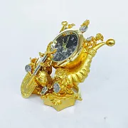 Подарочные сувенирные часы «Грош цена» в золоте — фотография 3