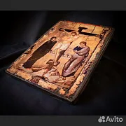 Подарочная икона "Распятие Иисуса Христа с предстоящими" — фотография 3