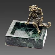 Пепельница "Кот Бегемот" — красивый подарок — фотография 5