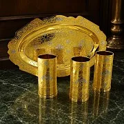 Набор для водки "На троих" Златоуст в подарок — фотография 1
