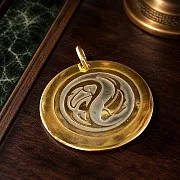 Металлический брелок «Рыбы» 36 мм — необычный подарок — фотография 1