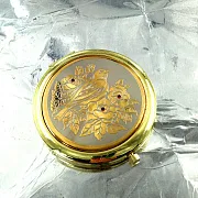 Карманное зеркальце «Птичка» — оригинальный подарок — фотография 1