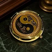 Подарочное карманное зеркало «Инь-Ян» — фотография 1