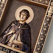Икона Князь Игорь — красивый подарок — фотография 3