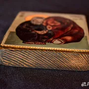 Две дорожных иконки. Серафим и Спиридон — оригинальный подарок — фотография 5