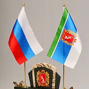 Каменная композиция «Герб» — необычный подарок — фотография 2